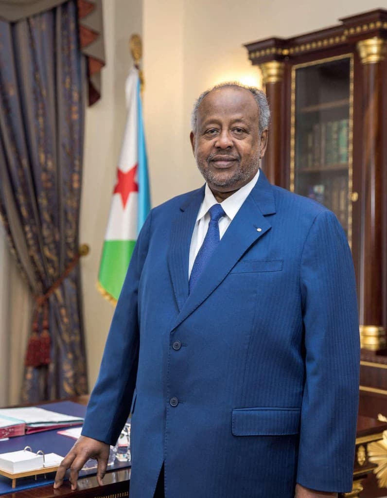 Portrait de SE. Ismaïl Omar Guelleh, Chef de l'État de la République de Djibouti
